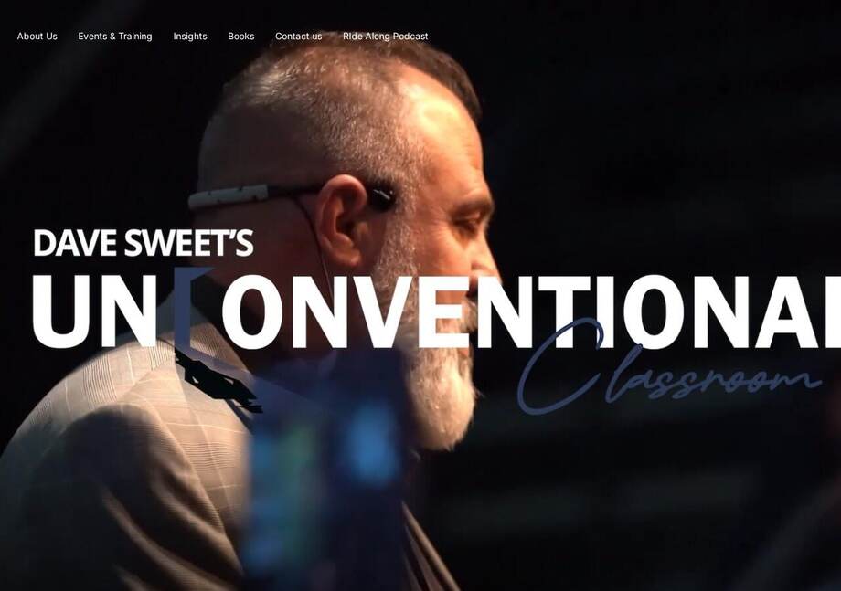 Unconventional Classroom website designed by Ravalak Web Solutions